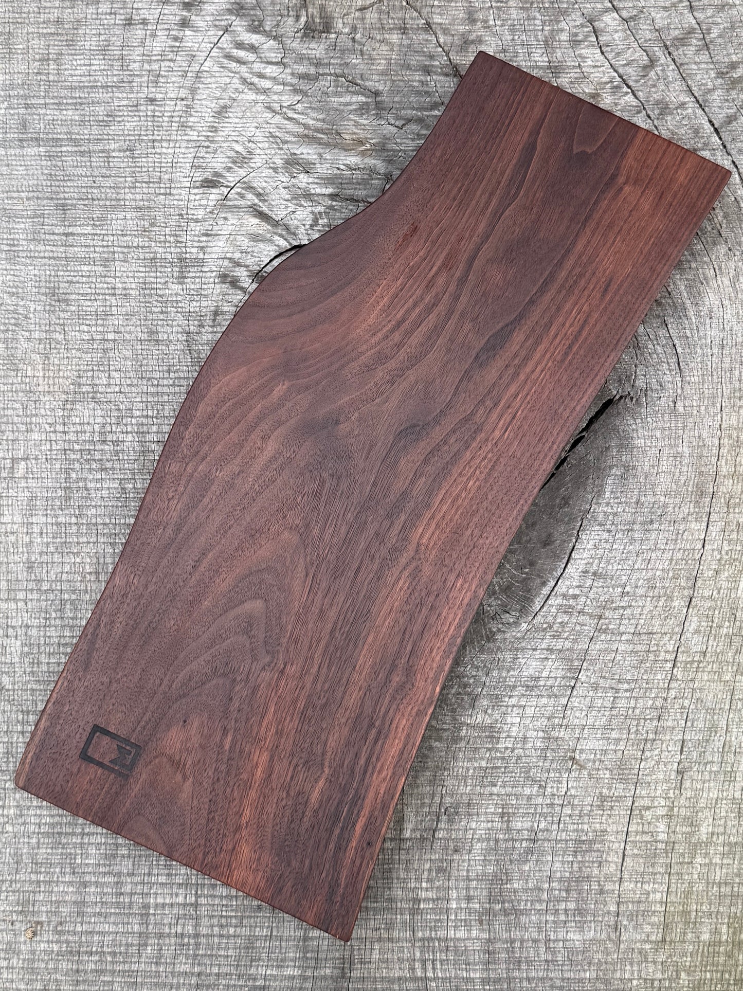 Natural Live Edge Walnut Cutting Boards