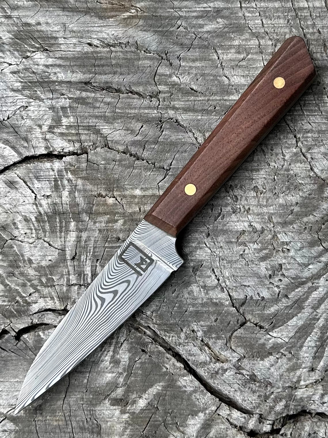 Fusion Design Series Professional Line: Damasteel Twist Pattern Paring Knife/Shotoh
