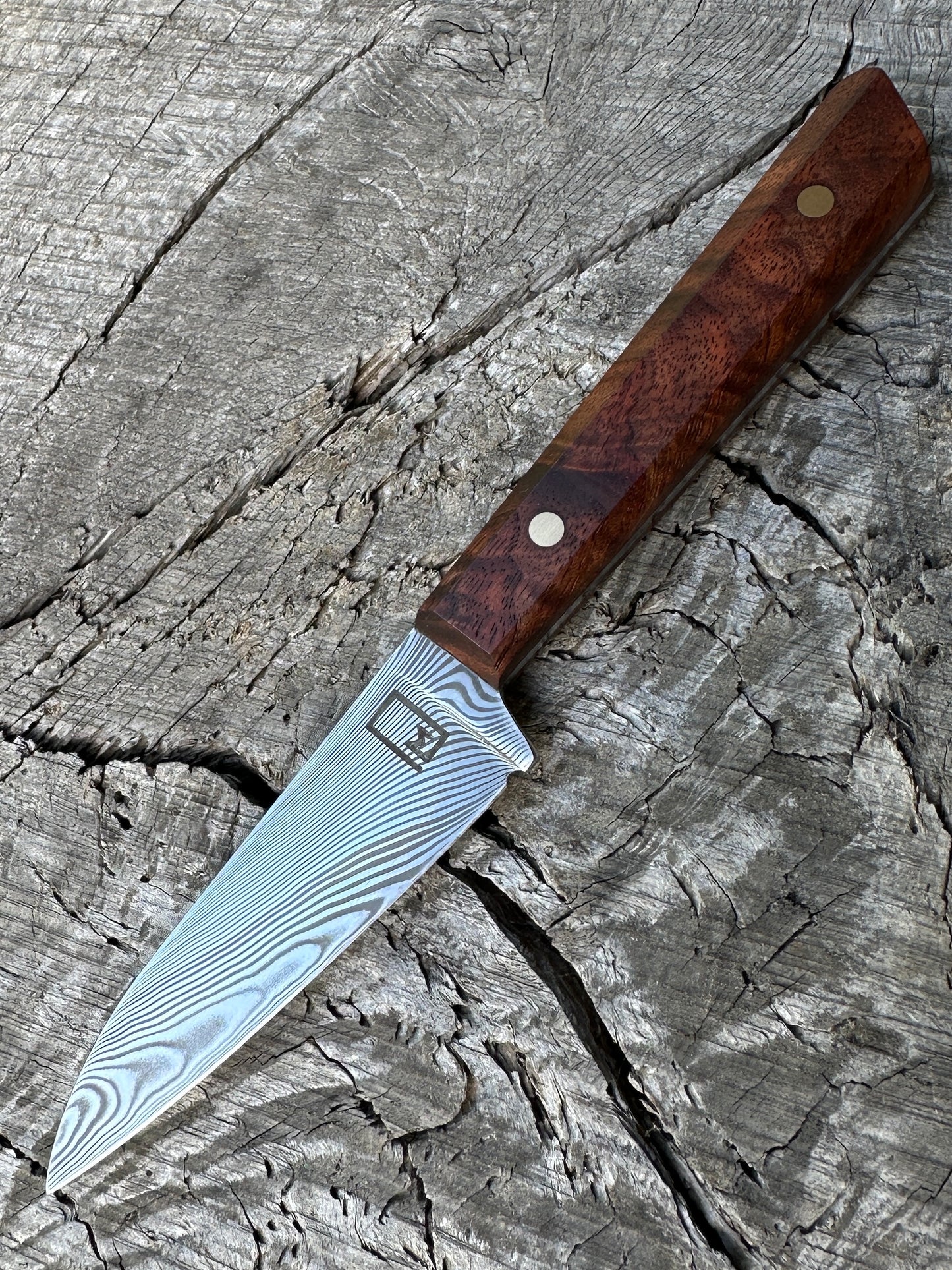 Fusion Design Series Professional Line: Damasteel Twist Pattern Paring Knife/Shotoh