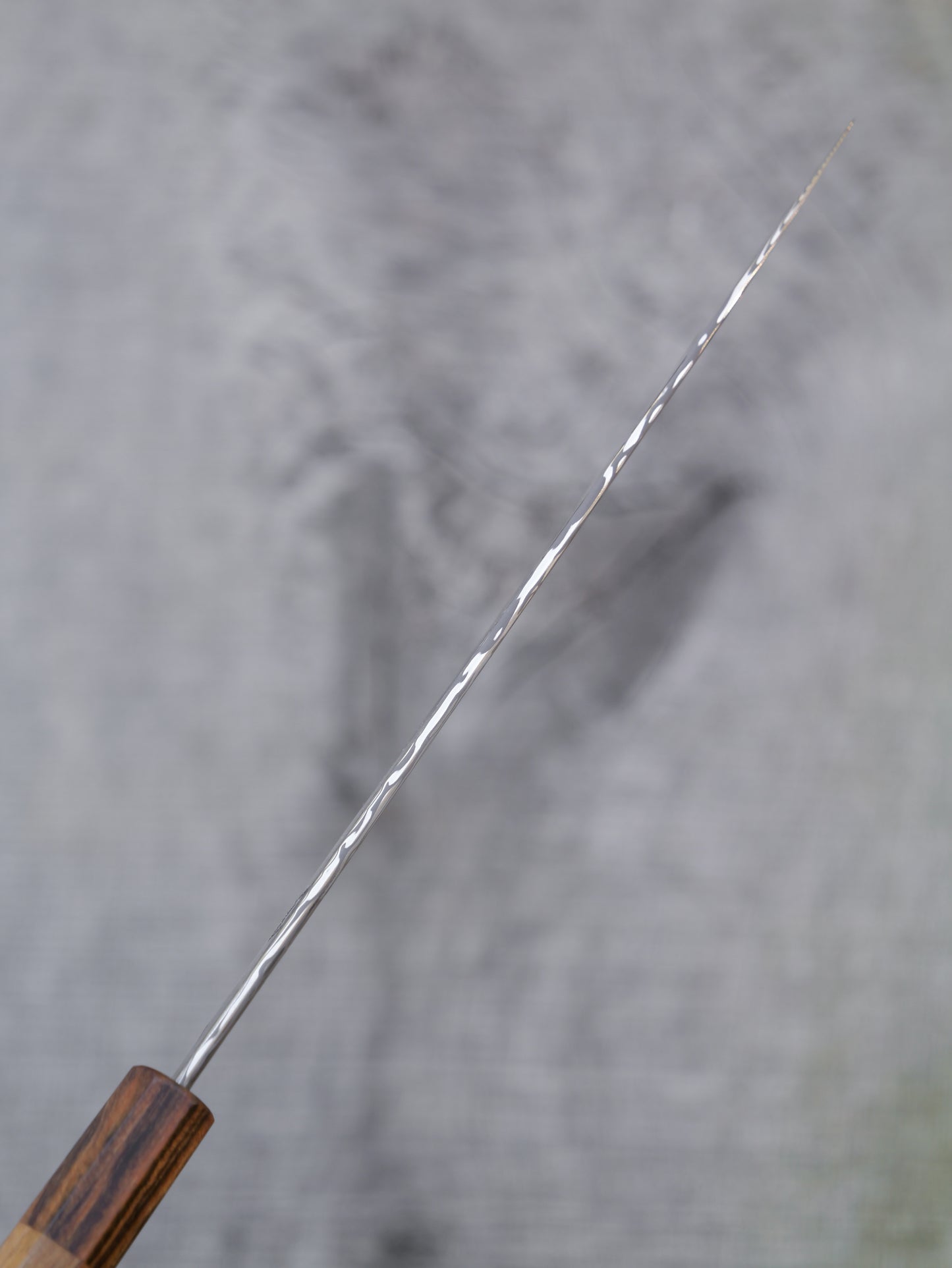 Gyuto – 9.5" Stainless Damascus Steel Blade, Locust and Bocote Handle