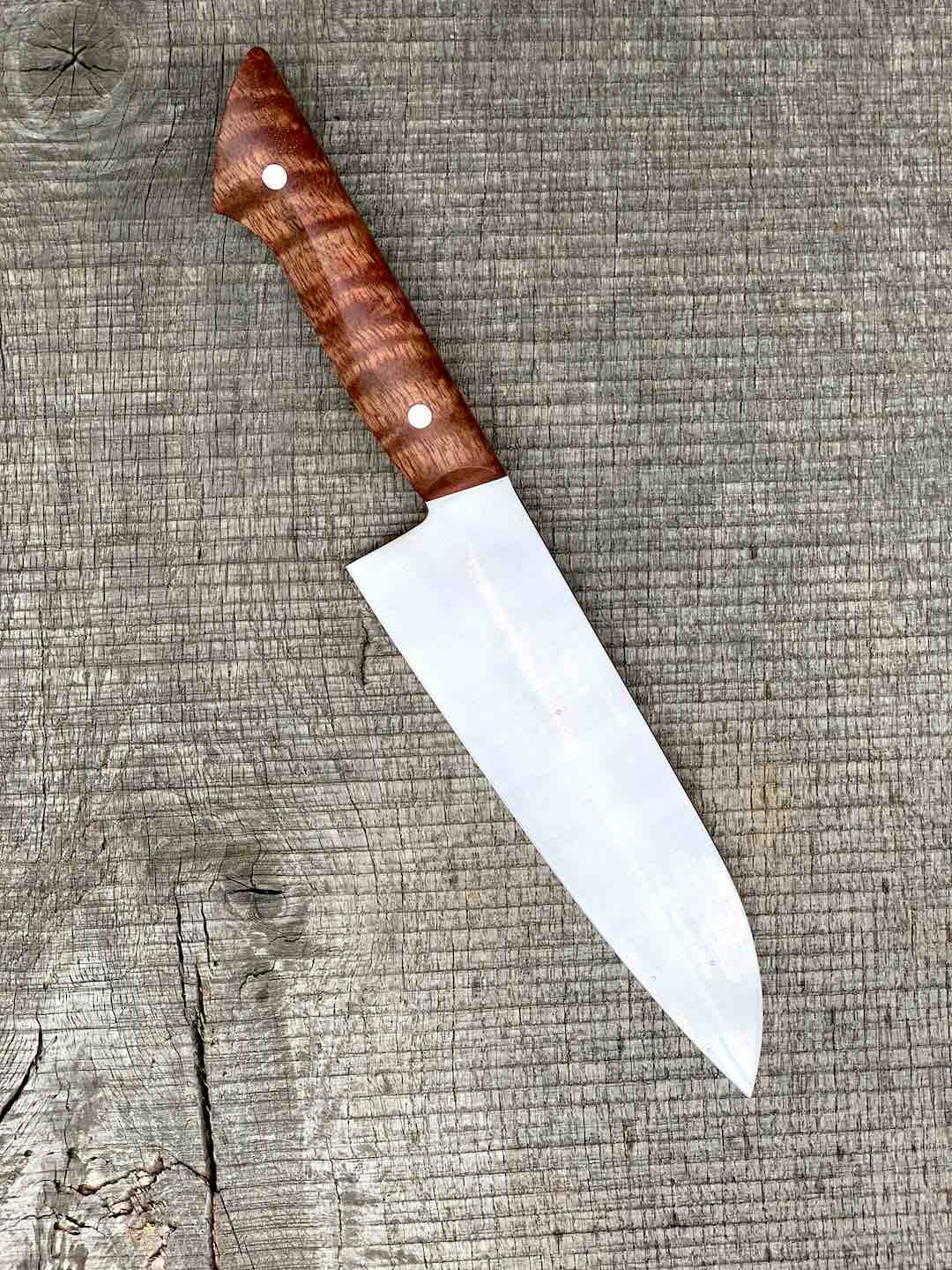 190mm/7.5" Santoku with Dyed Mango