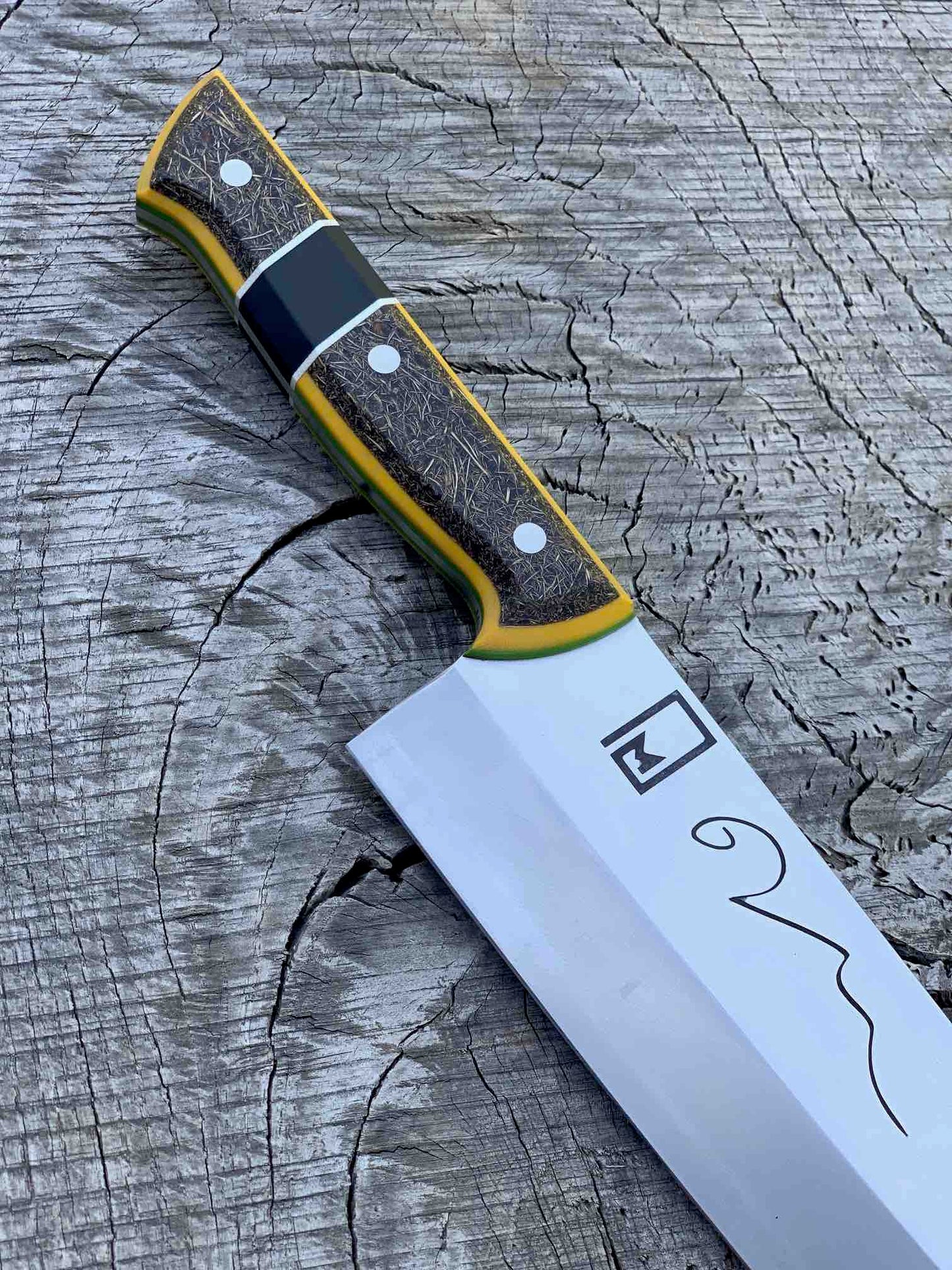 For Coconut Rob: A 10" Chopper with Coconut and G10