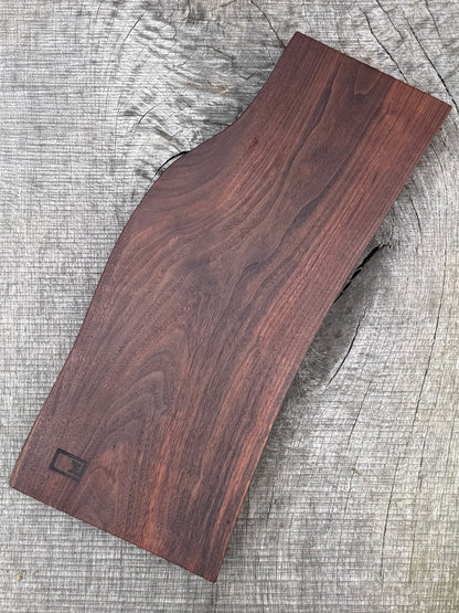 Natural Live Edge Walnut Cutting Boards