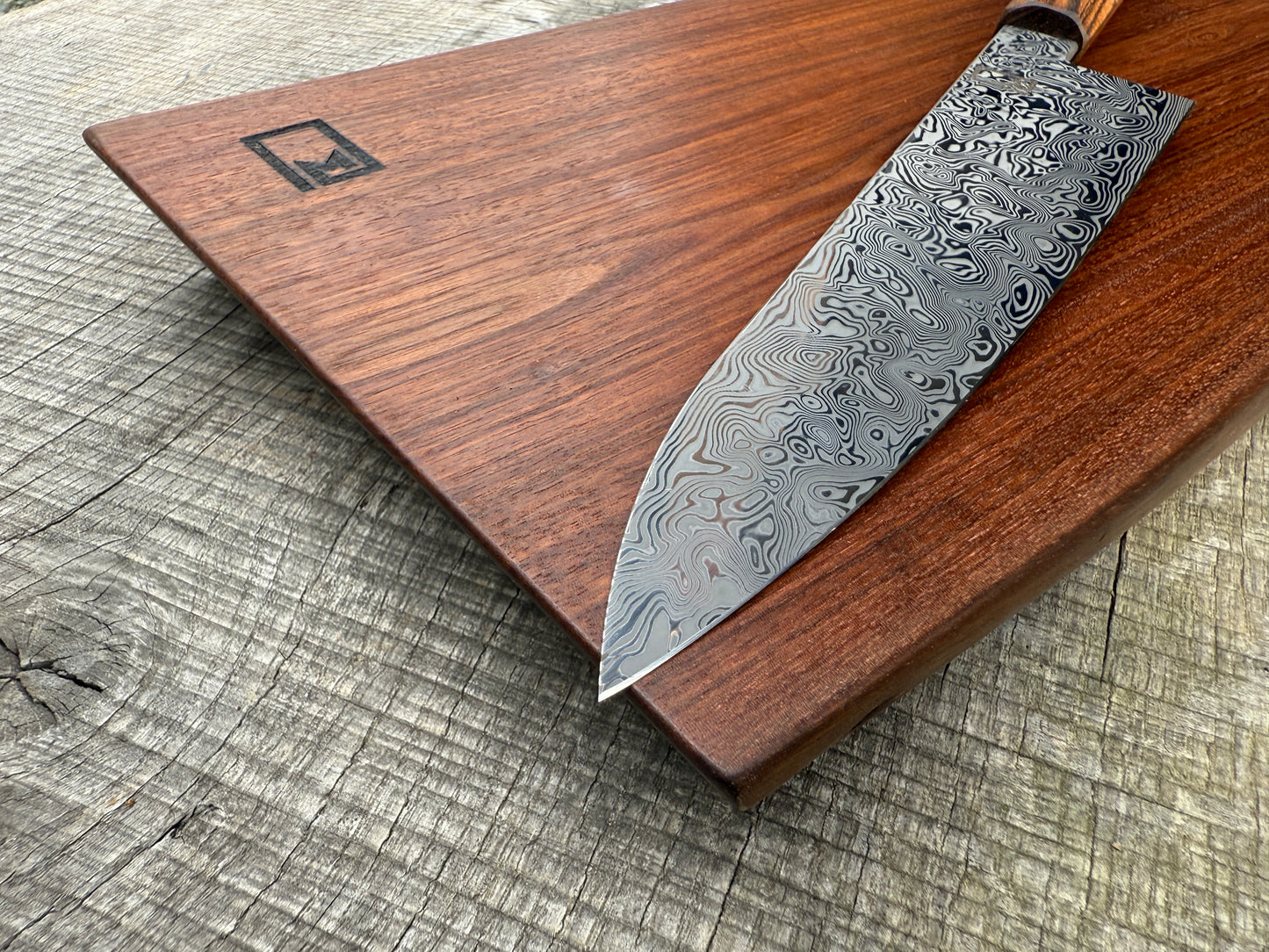 Natural Live Edge Walnut Cutting Boards