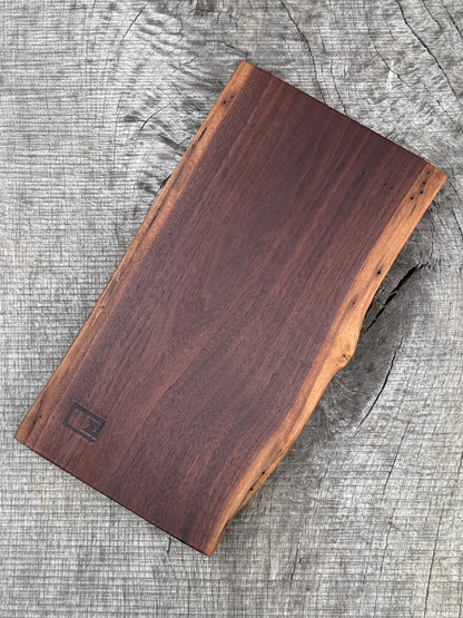 Natural Live Edge Walnut Cutting Boards