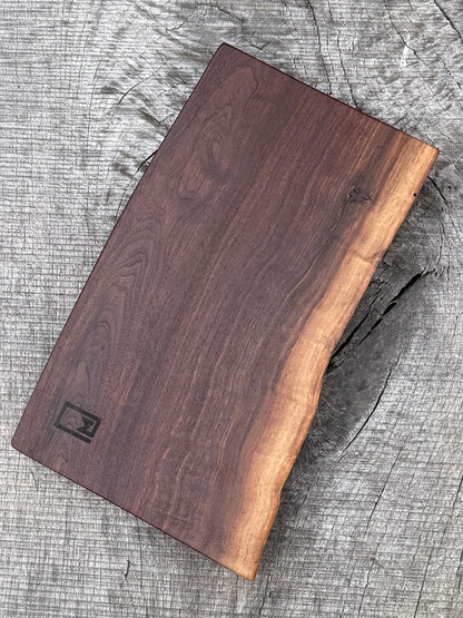 Natural Live Edge Walnut Cutting Boards