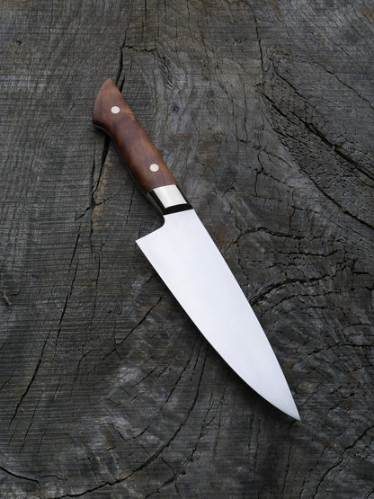 Petty Chef – Stainless Steel Blade, Cherry & Nickel Silver Handle