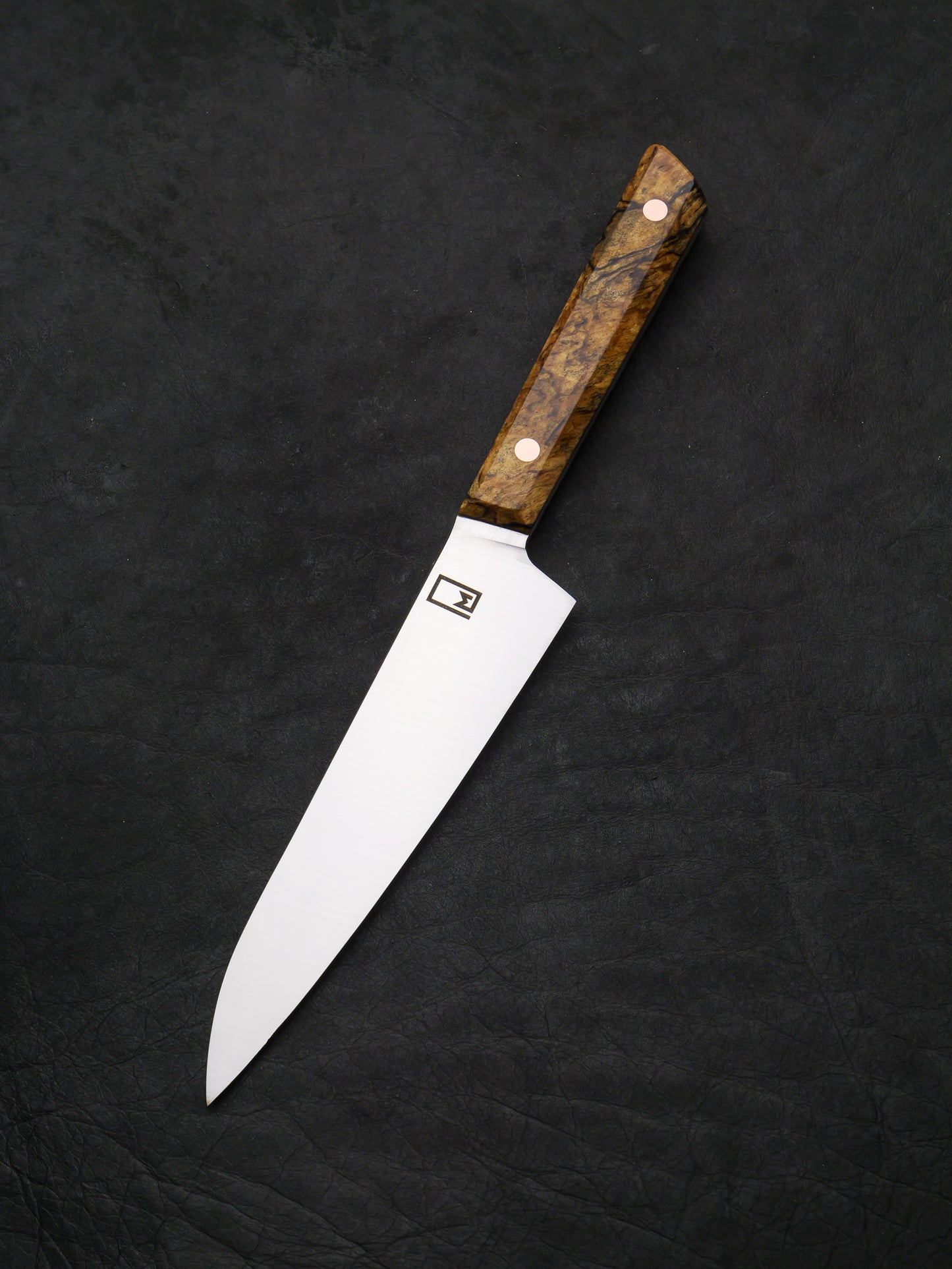 Fusion Honesuke – 6" Stainless Blade, Spalted Maple Handle