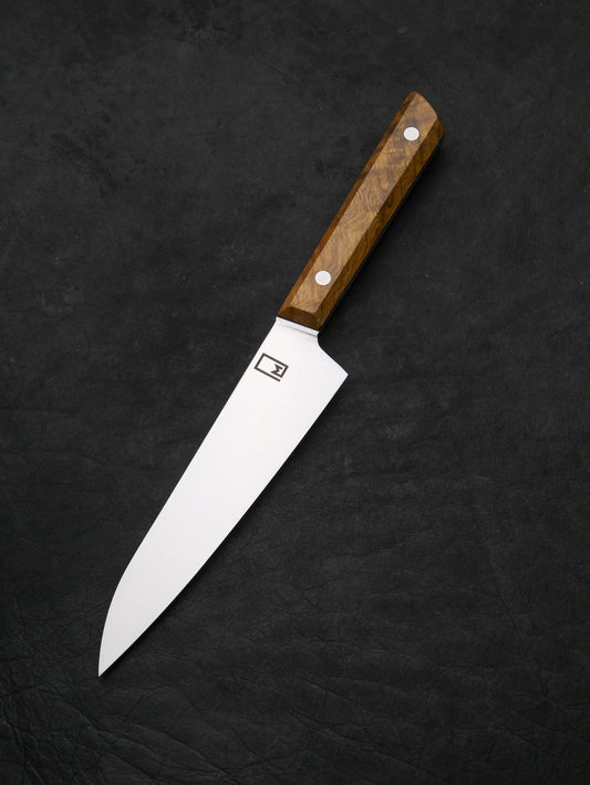 Fusion Honesuke – 6" Stainless Blade, White Oak