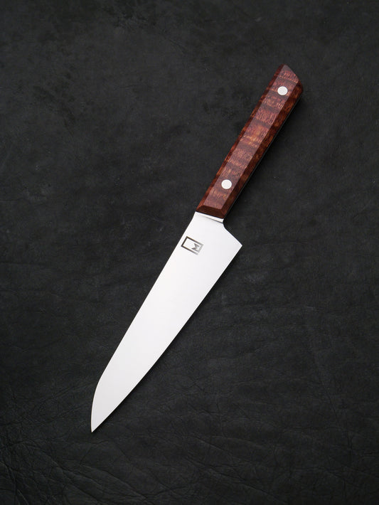 Fusion Honesuke – 6" Stainless Blade, Curly Mango Handle