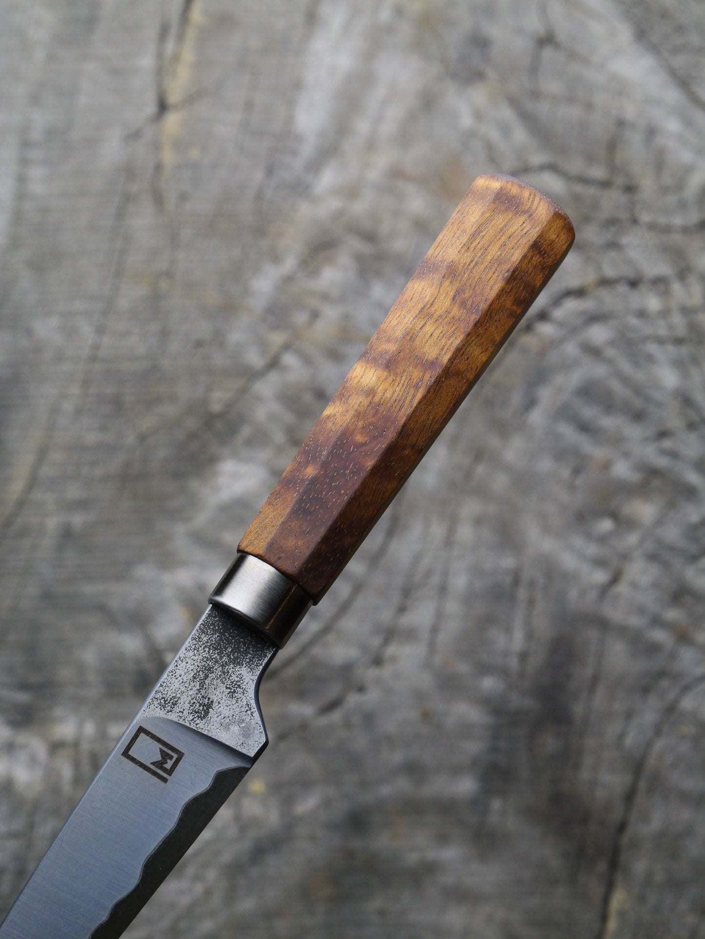 Paring Knife –– Japanese San-Mai, Koa & Stainless Steel