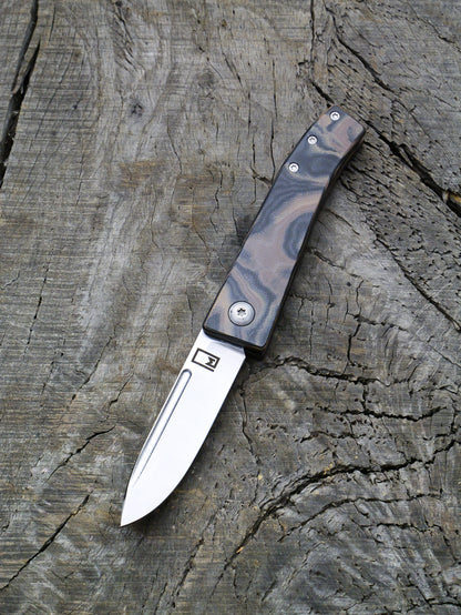 Slip Joint Folding Knife – Camo G-10 & Stainless Steel