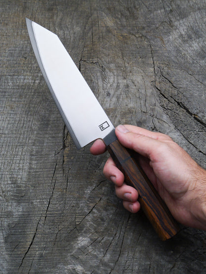 Bunka – Aogami Super San-Mai Blade, Cocobolo & Bog Oak Handle