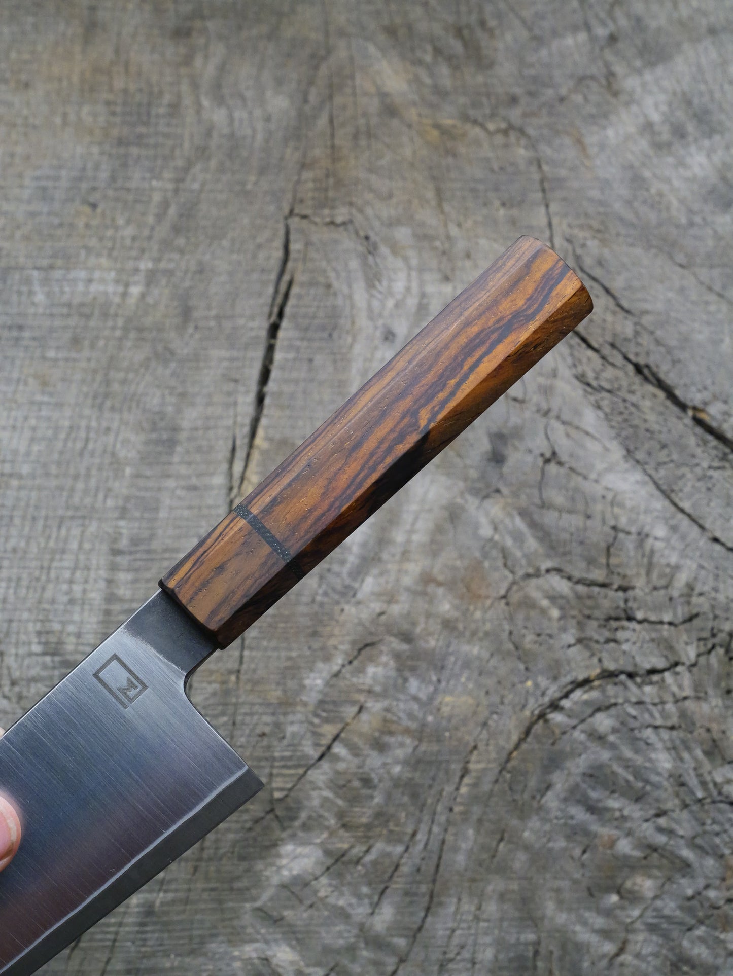 Bunka – Aogami Super San-Mai Blade, Cocobolo & Bog Oak Handle