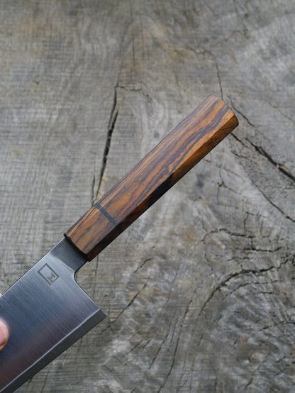 Bunka – Aogami Super San-Mai Blade, Cocobolo & Bog Oak Handle
