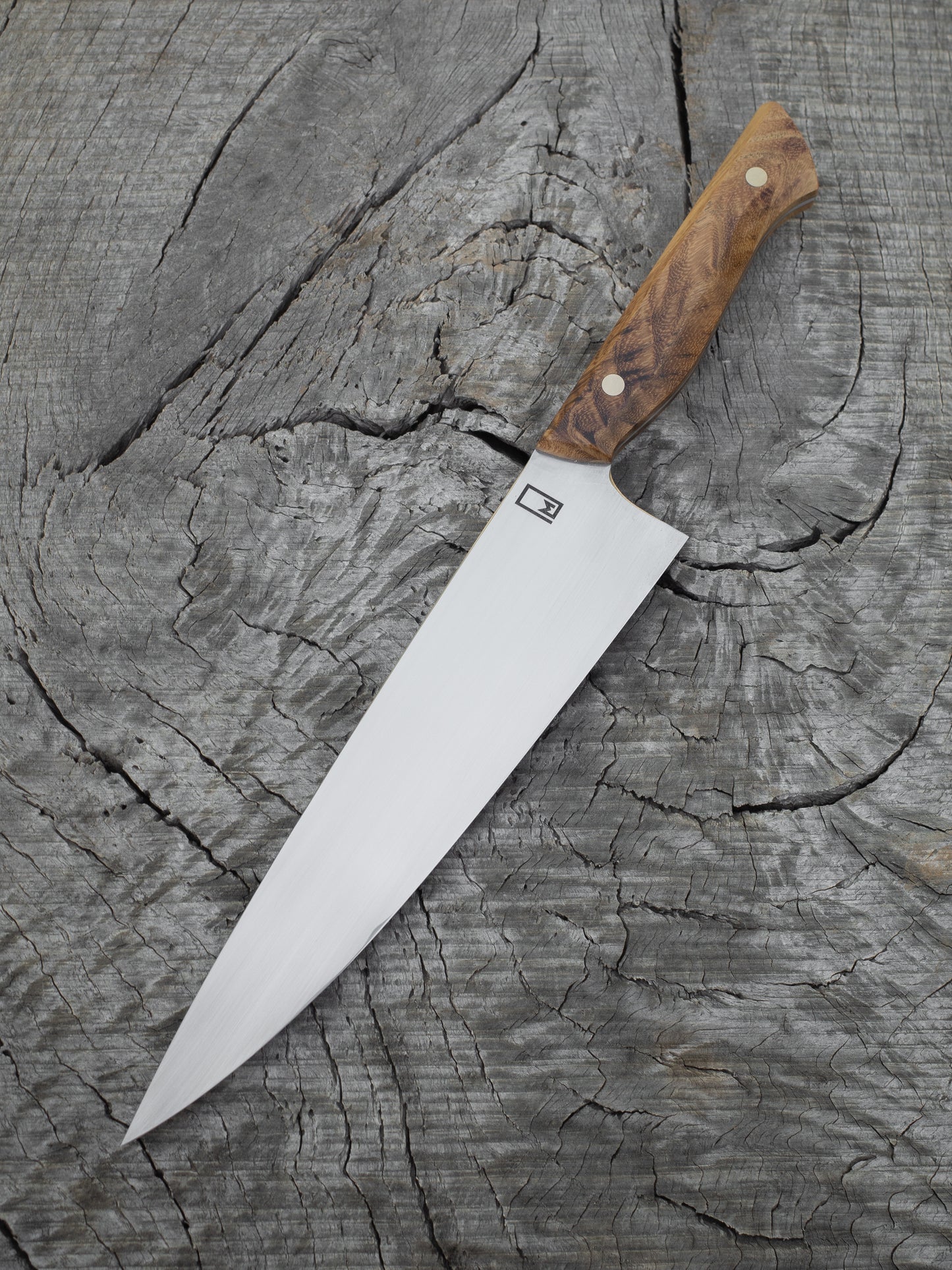 Chef's Knife – 8.25" Stainless Steel Blade & Black Locust Handle