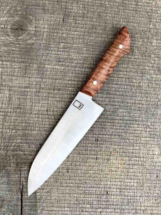 190mm/7.5" Santoku with Dyed Mango