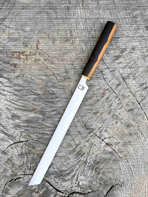 265mm/10.5" Takohiki with Ziricote and Brass