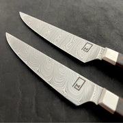 Set of two Damascus Steak Knives